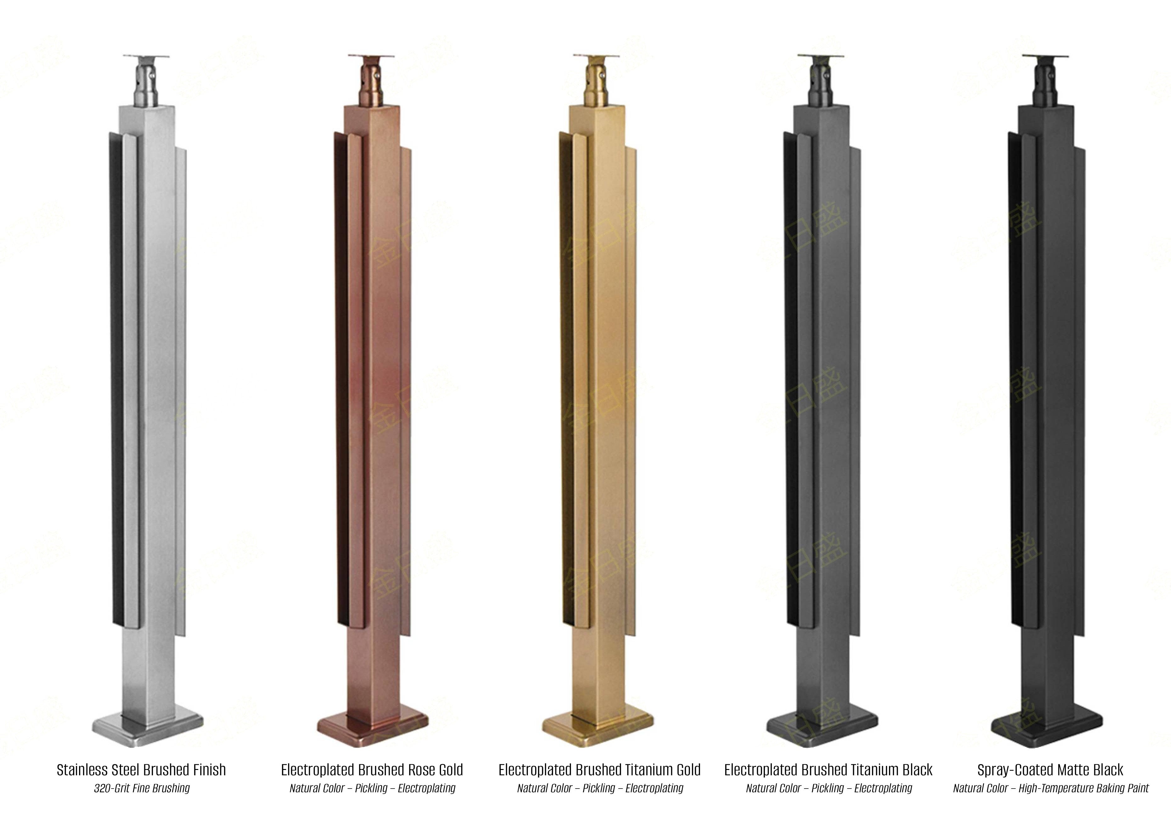 Glass Railing Post JRS-9004